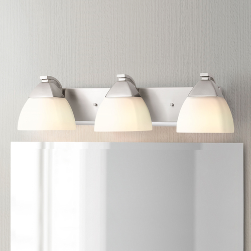 Appeal Brushed Nickel Bathroom Light by Progress Lighting