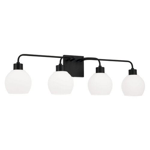 HomePlace by Capital Lighting Tanner 34-Inch Bath Light in Matte Black by HomePlace by Capital Light 120041MB-540