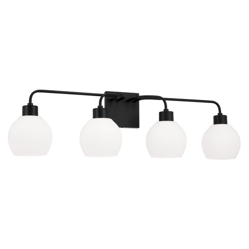 Tanner 34-Inch Bath Light in Matte Black by HomePlace by Capital Light