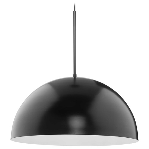 Progress Lighting Progress Lighting Markor 1-Light Matte Black Pendant P500380-31M