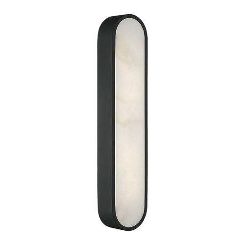 Marblestone Matte Black LED Sconce by Matteo Lighting