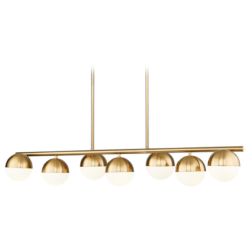 Z-Lite Realm Sphere Modern Gold Island Light
