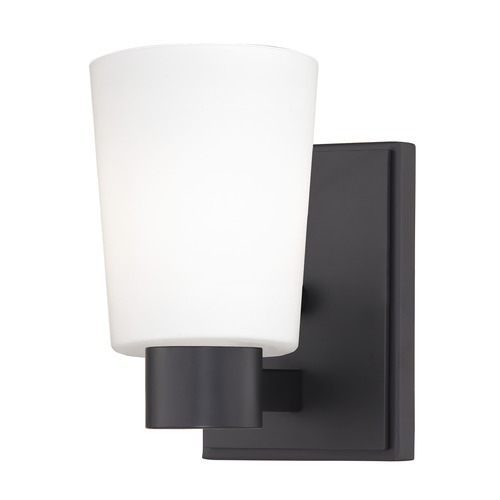 Design Classics Lighting Design Classics Vashon Matte Black Sconce 2101-07 GL1027