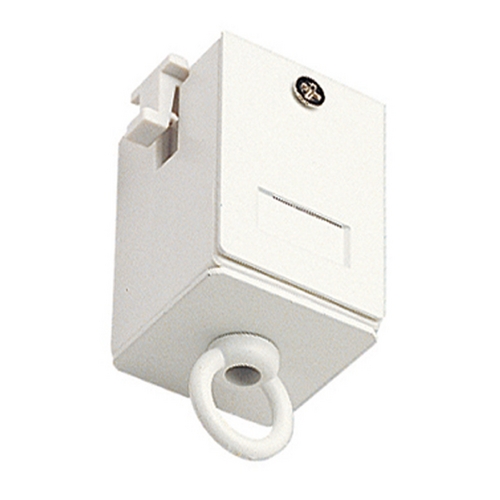 WAC Lighting White J Track Suspension Loop For Hanging Head