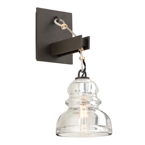 Menlo Park Bronze Sconce by Troy Lighting