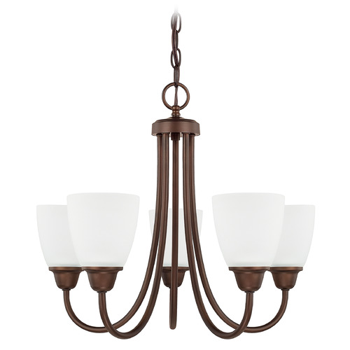 HomePlace by Capital Lighting Trenton 21-Inch Chandelier in Bronze by HomePlace Lighting 415151BZ-337