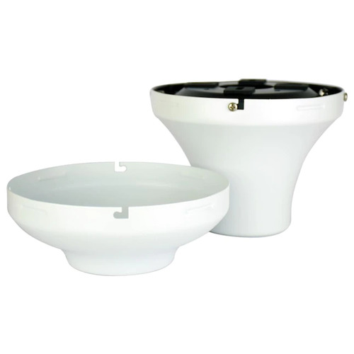 Wet Rated Close-To-Ceiling Kit in Matte White by Fanimation Fans