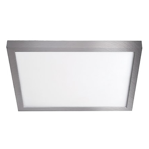 Square Brushed Nickel LED Flush Mount by WAC Lighting