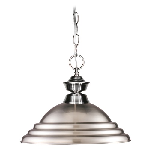 Z-Lite Pendants Brushed Nickel Pendant by Z-Lite 100701BN-SBN