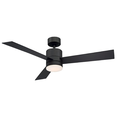 Modern Forms by WAC Lighting Modern Forms Axis Bronze LED Ceiling Fan with Light FR-W1803-52L-35-BZ