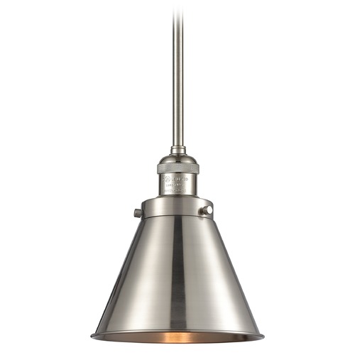 Appalachian Brushed Satin Nickel Mini Pendant by Innovations Lighting
