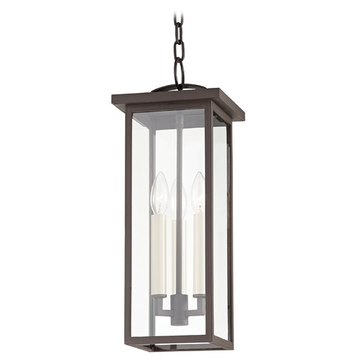 Troy Lighting Eden Textured Bronze Outdoor Hanging Light