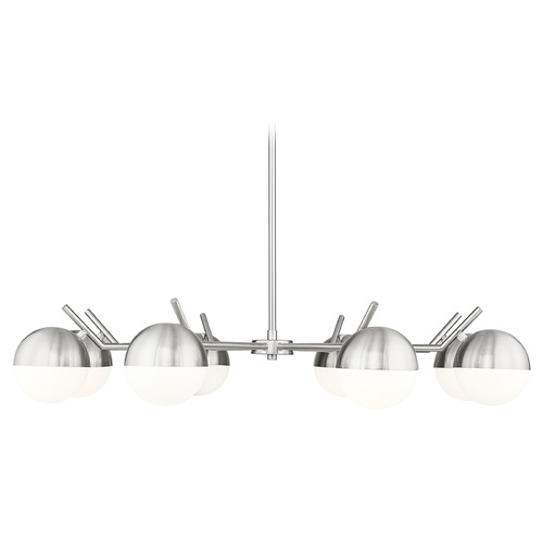 Z-Lite Realm Sphere Brushed Nickel Chandelier