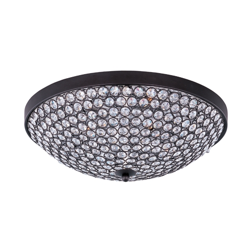 Maxim Lighting Glimmer Bronze Flush Mount by Maxim Lighting 39871BCBZ