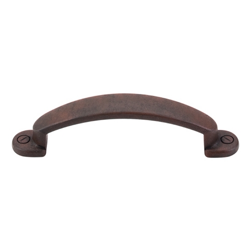 Top Knobs Hardware Modern Cabinet Pull in Patina Rouge Finish M1696