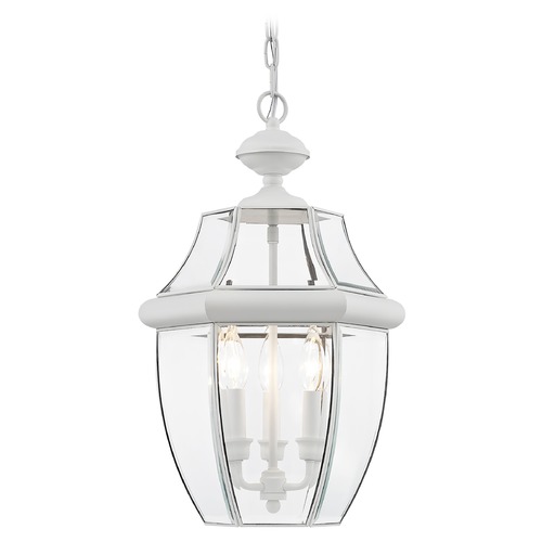 Livex Lighting Livex Lighting Monterey White Outdoor Hanging Light 2355-03