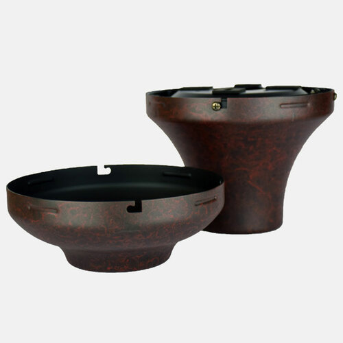 Wet Rated Close-To-Ceiling Kit in Dark Bronze by Fanimation Fans