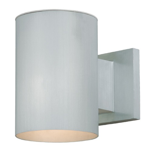 Vaxcel Lighting Chiasso Satin Aluminum Outdoor Wall Light by Vaxcel Lighting CO-OWD050SL