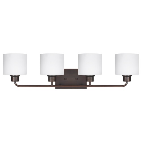 Canfield Burnt Sienna Bathroom Light by Generation Lighting