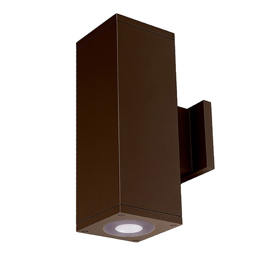 Cube Arch Bronze LED Outdoor Wall Light by WAC Lighting