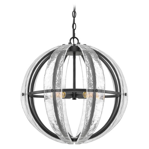 Quoizel Lighting Dre Matte Black Pendant by Quoizel Lighting QOP5179MBK