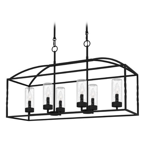 Quoizel Lighting Thatcher Earth Black Island Light