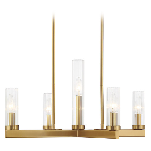 Savoy House Lighting Carina Warm Brass Chandelier