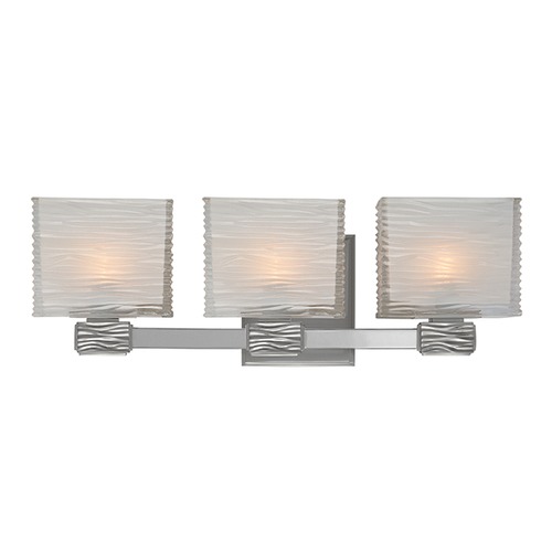 Hartsdale 3-Light Bath Light in Satin Nickel by Hudson Valley Lighting
