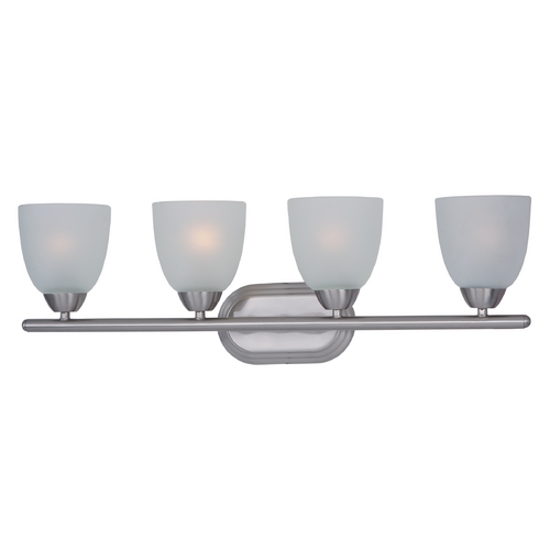 Axis Satin Nickel Bathroom Light by Maxim Lighting