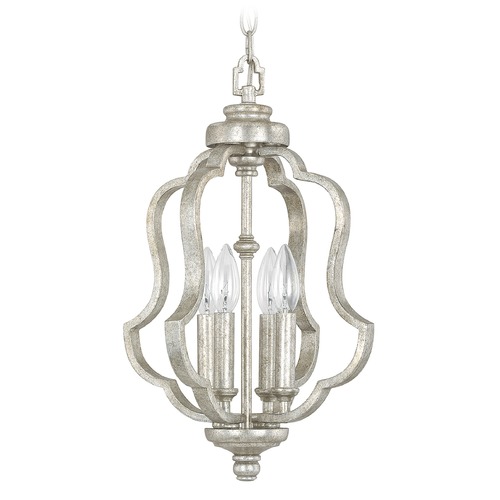 Capital Lighting Blair Antique Silver Pendant by Capital Lighting 9894AS