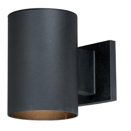 Chiasso Textured Black Outdoor Wall Light by Vaxcel Lighting