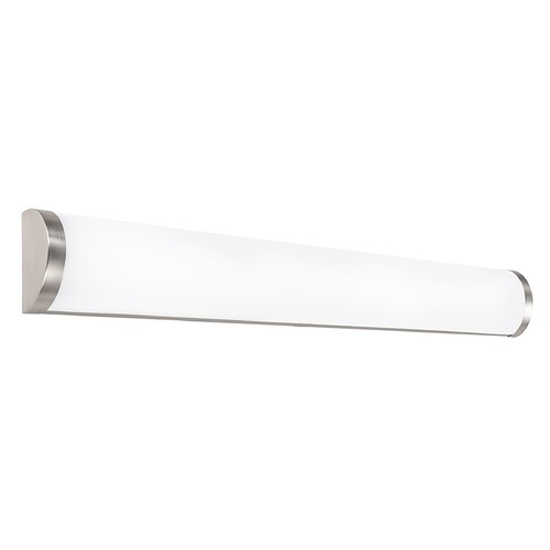 Fuse Brushed Nickel LED Bathroom Light by WAC Lighting