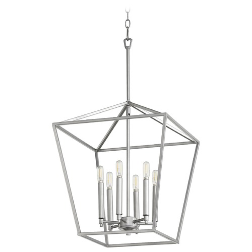 Gabriel Classic Nickel Pendant by Quorum Lighting