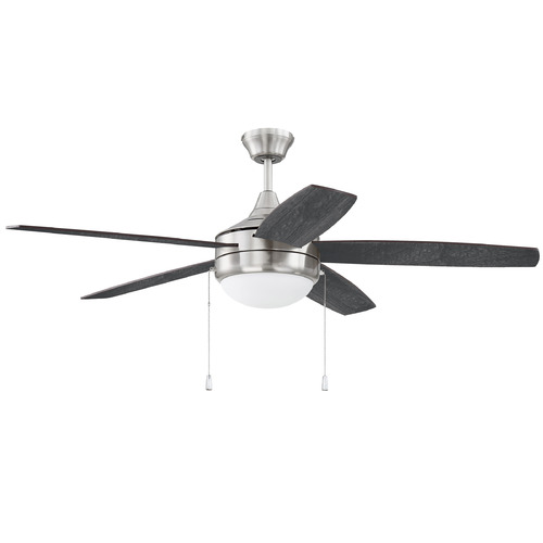 Phaze 52-Inch LED Fan in Brushed Polished Nickel by Craftmade Lighting