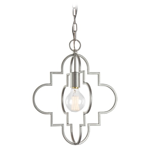 Matteo Lighting Scepter Rusty Silver Pendant by Matteo Lighting C56801SV