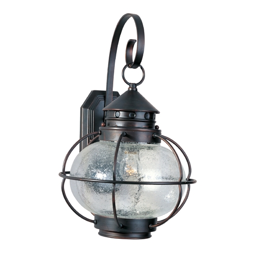 Portsmouth Oil Rubbed Bronze Outdoor Wall Light by Maxim Lighting