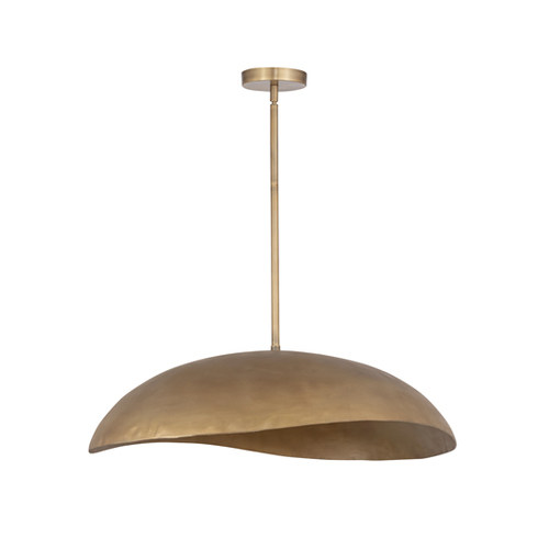 Denarii 24-Inch Pendant in Natural Gold by Maxim Lighting