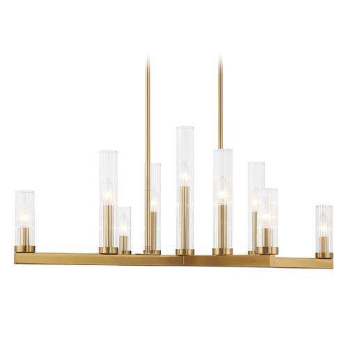 Savoy House Savoy House Lighting Carina Warm Brass Chandelier 1-2635-9-322