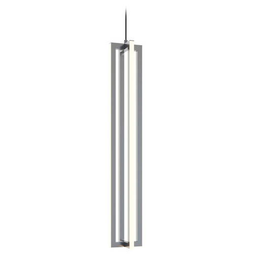 Afx Lighting Cass Satin Nickel LED Mini-Pendant Light