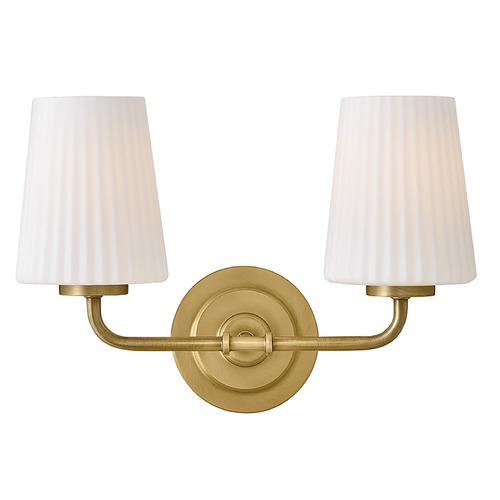 Hinkley Mckenna Lacquered Brass LED Bathroom Light