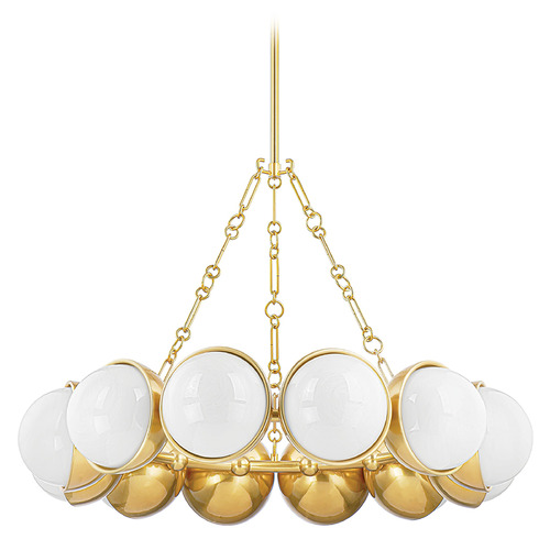 Corbett Lighting Corbett Lighting Althea Vintage Polished Brass Chandelier 340-43-VPB