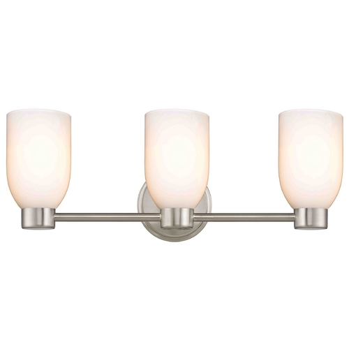 Aon Fuse Satin Nickel Bathroom Light