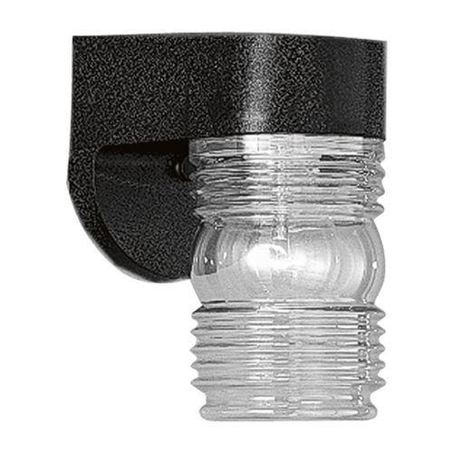 Nautical Outdoor Wall Light in Black by Progress Lighting