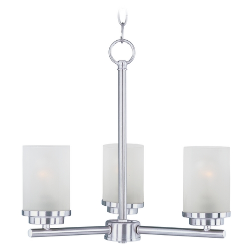 Corona Satin Nickel Chandelier by Maxim Lighting