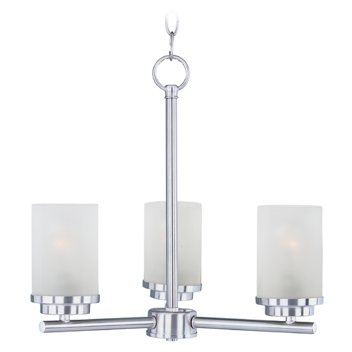 Maxim Lighting Corona Satin Nickel Chandelier by Maxim Lighting 10203FTSN