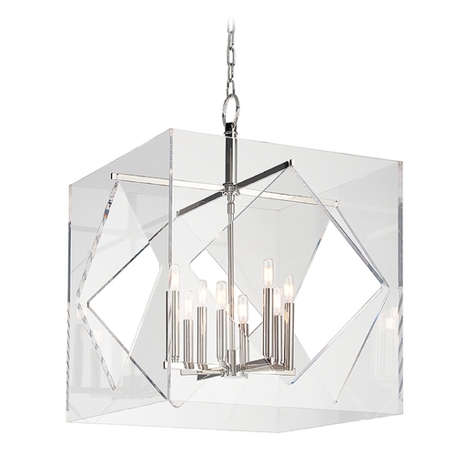 Hudson Valley Lighting Travis Polished Nickel Pendant by Hudson Valley Lighting 5924-PN