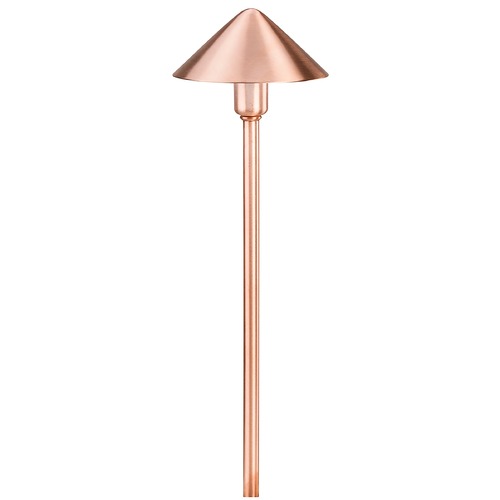 Fundamentals 12V Copper LED Path Light 2700K by Kichler Lighting