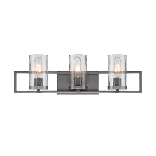 Designers Fountain Lighting Designers Fountain Elements Charcoal Bathroom Light 86503-CHA