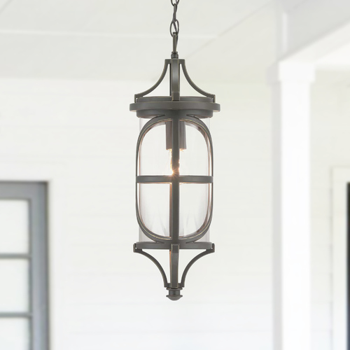 Morrison Antique Bronze Outdoor Hanging Light by Progress Lighting