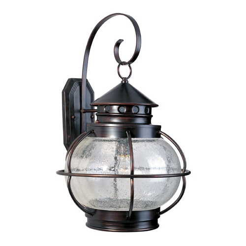 Portsmouth Oil Rubbed Bronze Outdoor Wall Light by Maxim Lighting